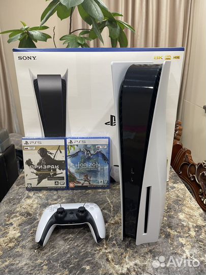 Sony playstation 5 Ростест с дисководом + 457 игр