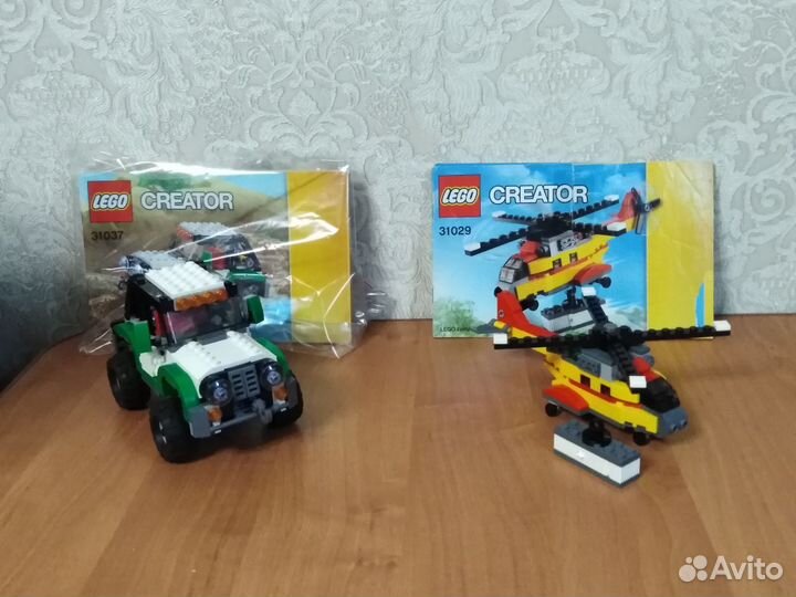 Lego Creator 31037 Внедорожник и 31029 Грузовой ве