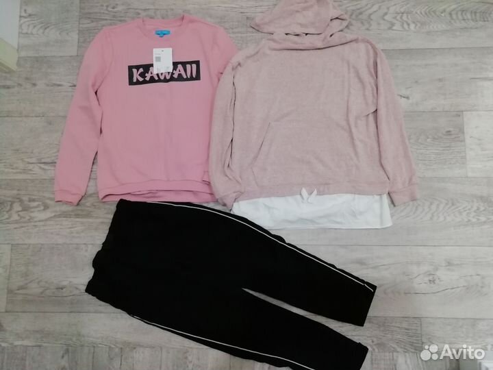 Вещи пакетом на девочку 146-152 H&M, Zara, Fun day