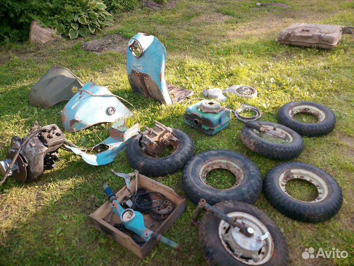 Запчасти мотороллера муравей