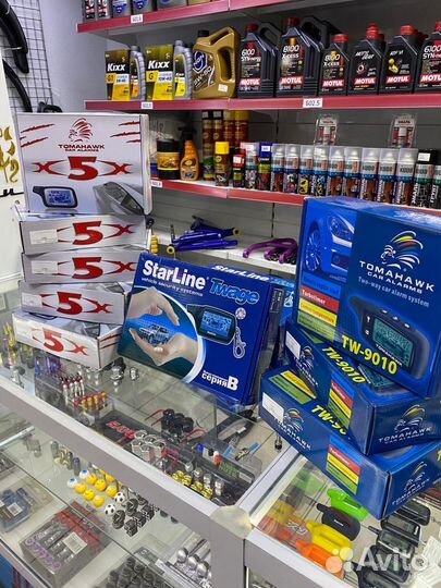 Автосигнализация Tomahawk X5 с автозапуском