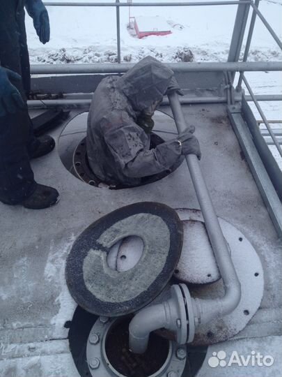 Зачистка резервуаров на АЗС и нефтебазах