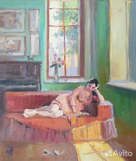 719 Послеобеденный отдых кисти Анны Давыдченко