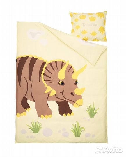 Динозавры (постельн.белье) Йэттелик IKEA