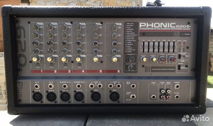 Микшер phonic powerpod 620 plus