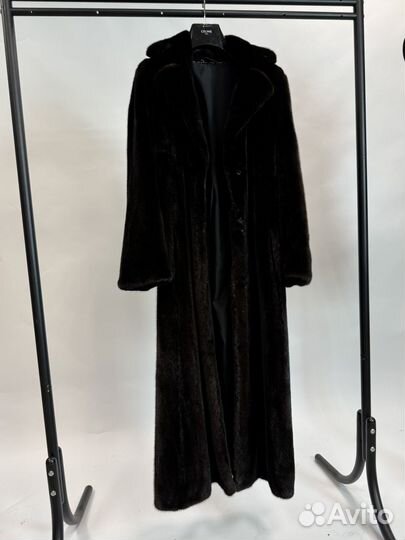 Шуба норковая Blackglama в пол 42/44/46
