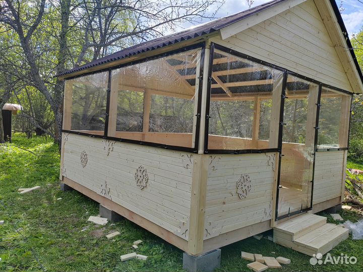 Дачные беседки