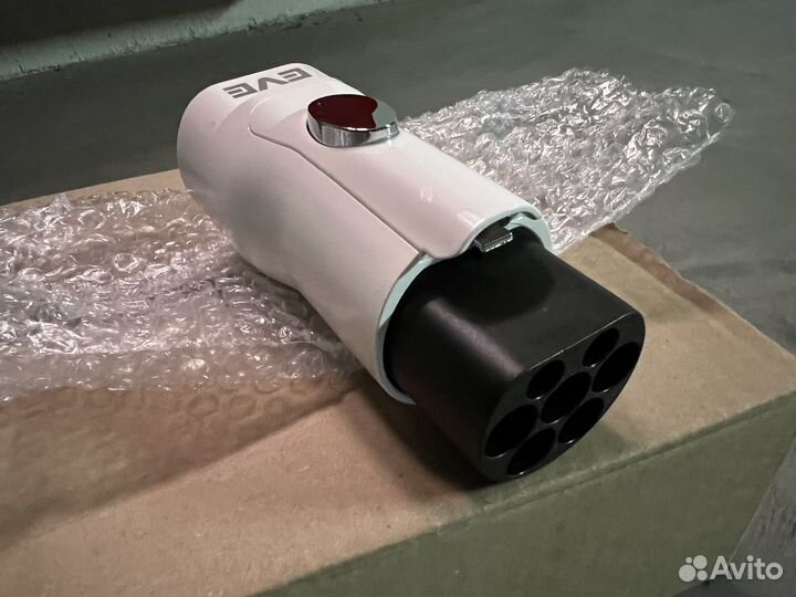 Переходник type 2 - GBT 32A 3 фазы с блокировкой