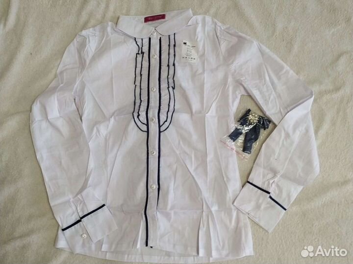 Школьная блузка 42 размер