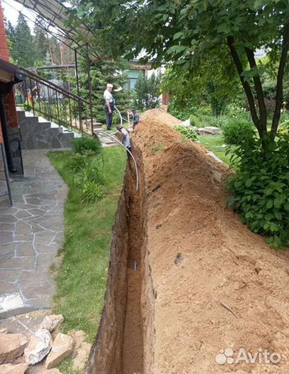 Земляный работы вручную