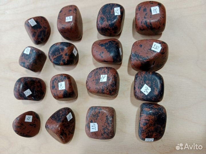 Обсидиан камни галтовка