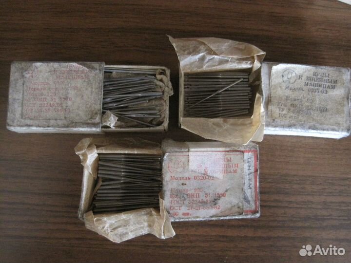 Иглы к швейным машинам