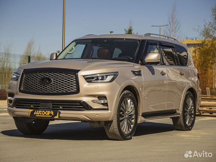 Infiniti QX80 5.6 AT, 2018, 69 300 км