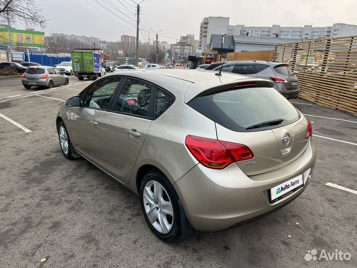 Opel Astra 1.6 МТ, 2012, 177 200 км