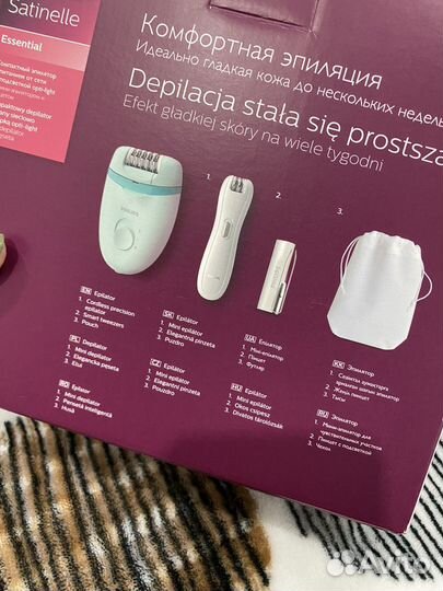 Эпилятор philips новый