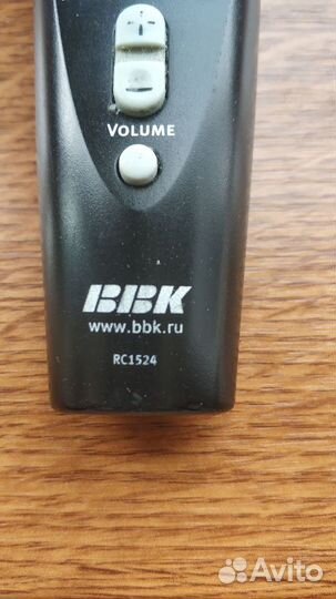 Пульт BBK RC1524 (LT120) ЖК телевизор+DVD