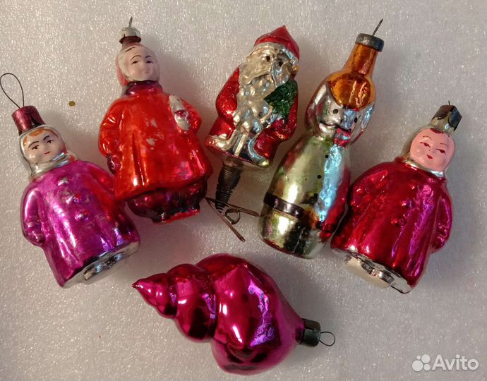 Елочные игрушки СССР