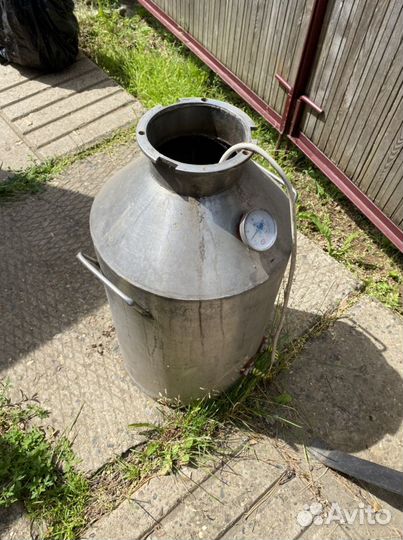 Куб бак бидон нержавека 70л