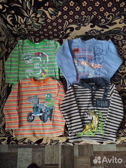 Детские вещи пакетом на мальчика 2-3 года