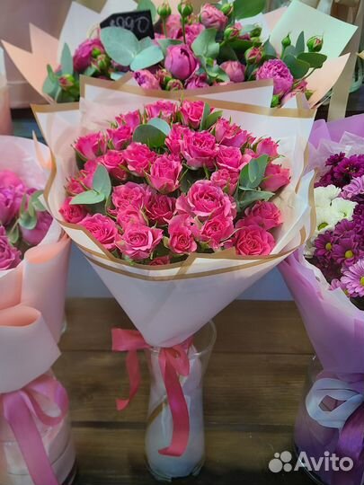 Цветы розы и Букеты с бесплатной доставкой