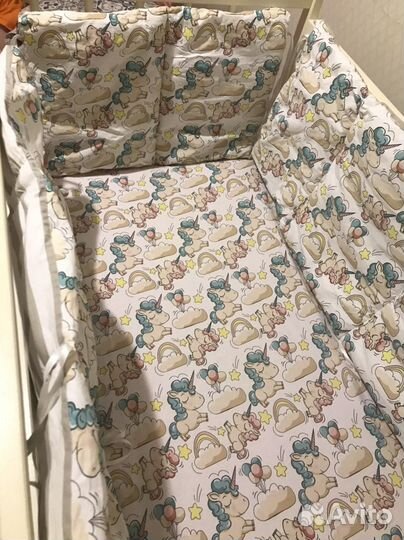 Бортики в детскую кроватку