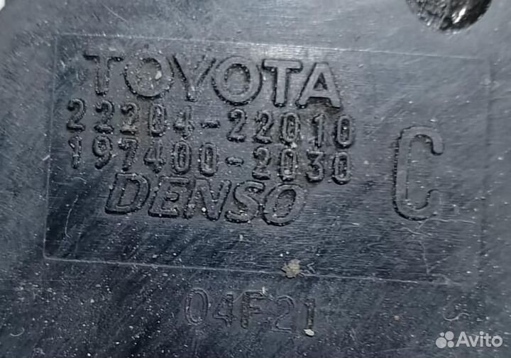 Расходомер воздуха (массметр) Toyota RAV4 2