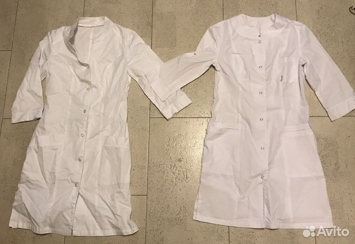 Белый медицинский халат