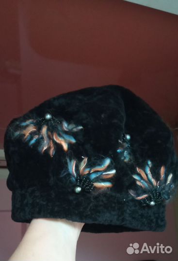 Берет меховой