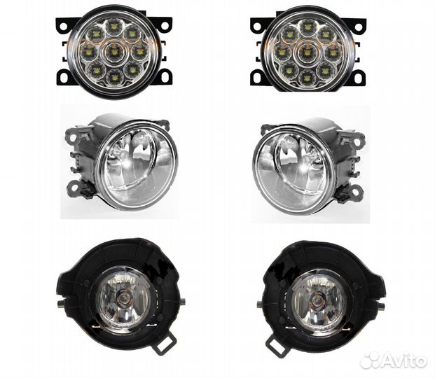 Туманка Nissan Navara 2004-2010