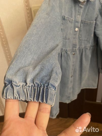 Платье джинсовое