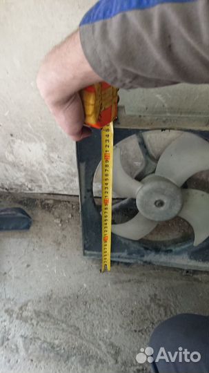 Вентилятор охлаждения (диффузор) от иномарки