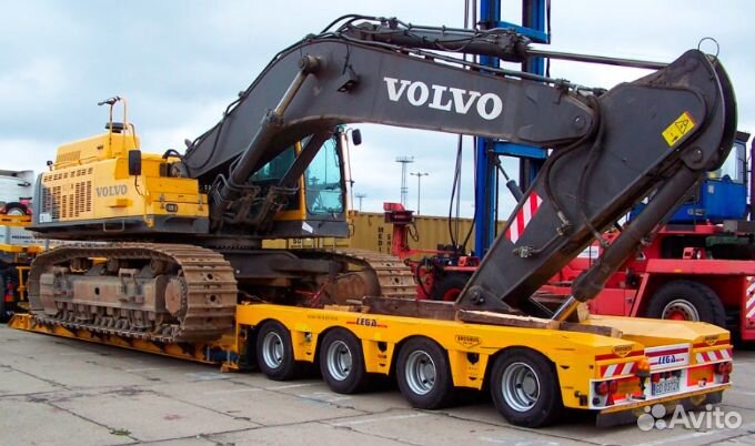 Аренда трала, Перевозка негабаритных грузов