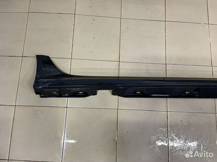 Накладка на порог правая audi A6 C7 2015