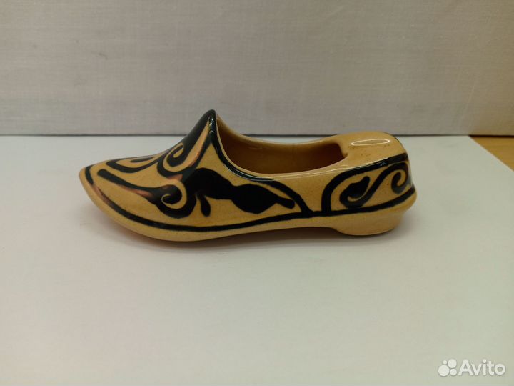 Керамический башмачок пепельница СССР