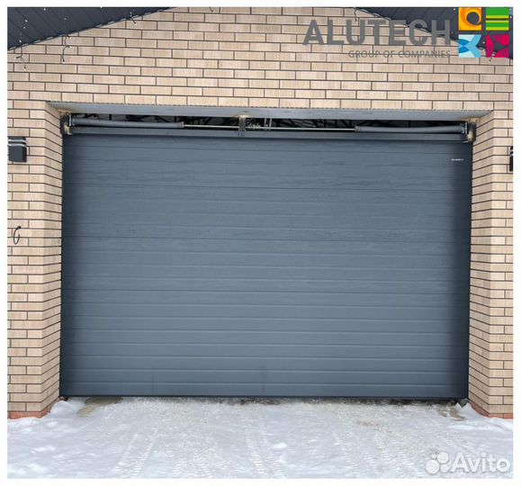Гаражные ворота alutech
