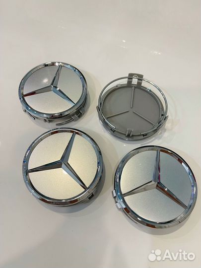 Колпачки на литые диски mercedes