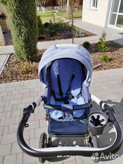 Коляска adamex 3 в 1 бу