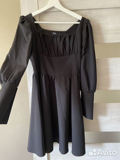 Платье женское 42 44 черное вечернее на выпускной