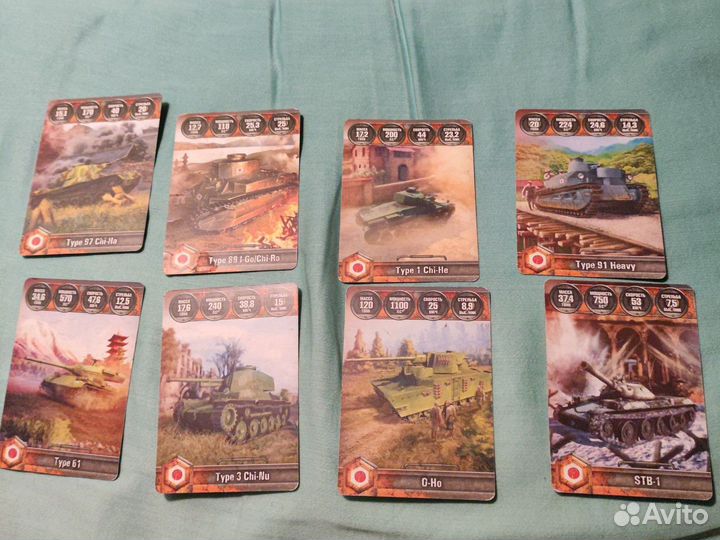Карточки World of tanks