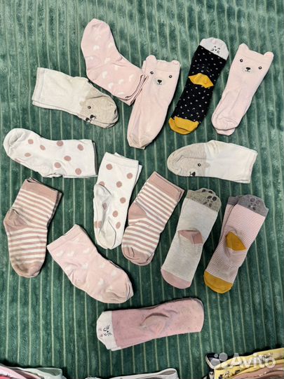 Колготки носки пакетом для девочки 92 98