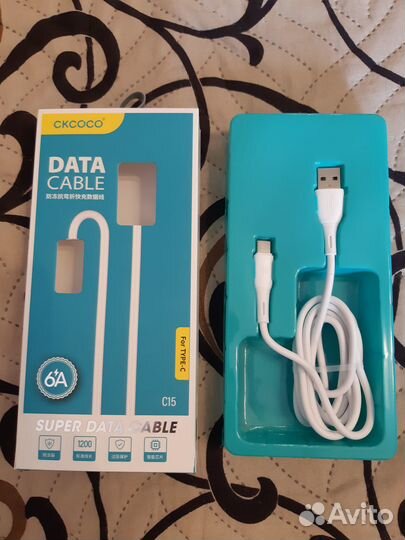 Type-C кабель для зарядки телефона