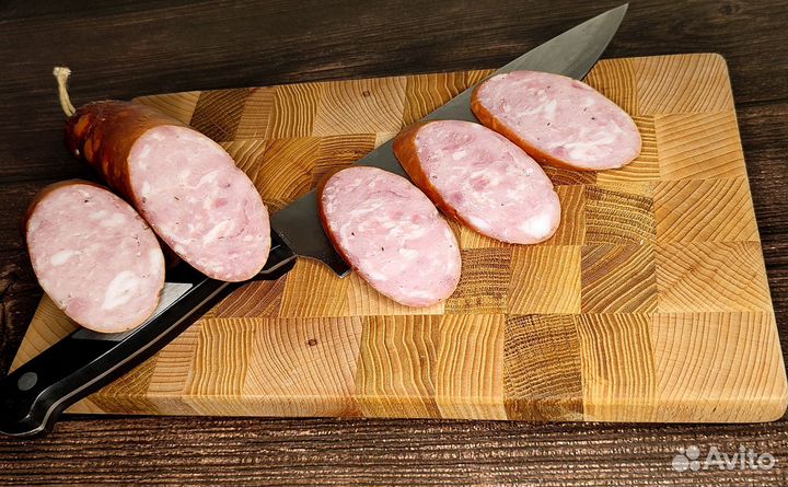 Домашняя дрогобычская колбаса из фермерского мяса