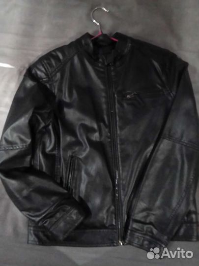 Куртка кожаная для мальчика