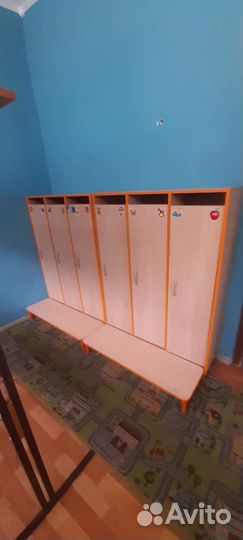Шкафчики для раздевалки детские