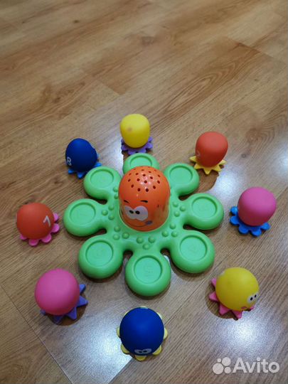 Игрушка для ванной Осьминоги tomy+ набор