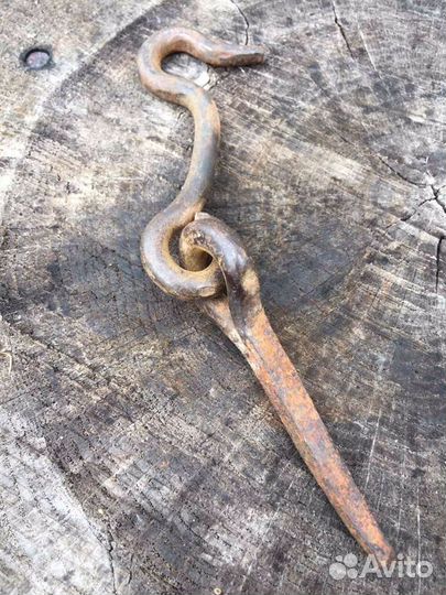 Советский дверной крючок