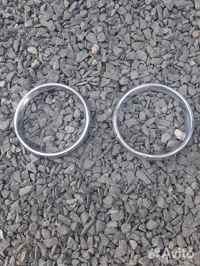 Ободки на фары хромированные ваз 2101