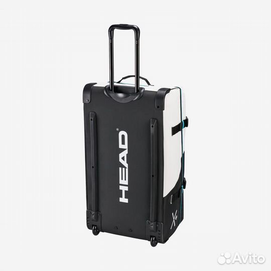 Сумка на колесах горнолыжная head Rebels Travelbag 120 л Black/White/Speed Blue (383003)