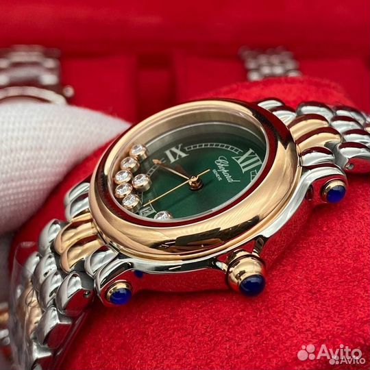 Женские кварцевые часы Chopard happy sport