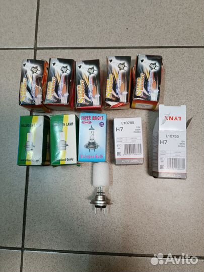 Галогеновые лампы h7